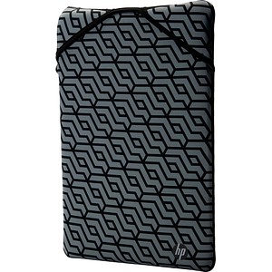 0195161359644 - Hewlett Packard - hp Reversible Protective 156-Zoll-Geo-Laptophülle 156-Zoll-Hülle Schwarz Grau