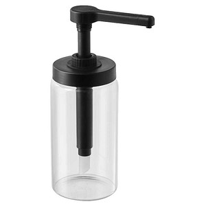 APS Dosierspender DISPENSA transparent/schwarz, 1 St.