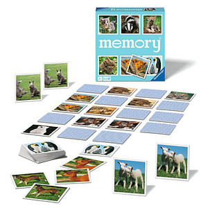4005556208791 - memory® Tierkinder - 20879 - der Spieleklassiker Tier-Fans Merkspiel 2-8 Spieler ab 3 Jahren Kinder 4005556208791 - memory® Tierkinder - 20879 - der Spieleklassiker Tier-Fans Merkspiel 2-8 Spieler ab 3 Jahren Kinder