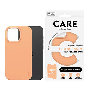 CARE by PanzerGlass® Fashionable Case Handy-Cover für Apple iPhone 16 Pro Max orange