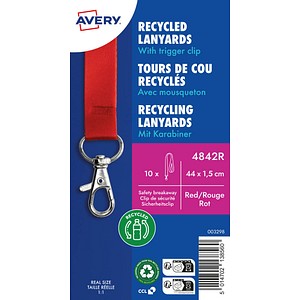 5014702138560 - Lanyard 4842R 15x440mm rt 10St 5014702138560 10 Stück 5014702138560 - Lanyard 4842R 15x440mm rt 10St 5014702138560 10 Stück