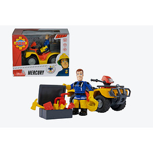 4006592976576 - Feuerwehrmann Sam  Mercury-Quad Spielzeugauto 4006592976576 Simba