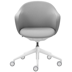 4049694007106 - Bürostuhl seflair Home fr-820 002 Stoff grau Gestell grau