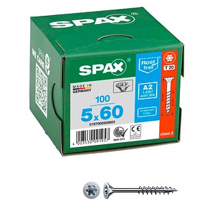 4003530091957 - Universalschrauben T20 Senkkopf Edelstahl A2 0197000500603 5 mm x 60 mm 4003530091957 100 Stück