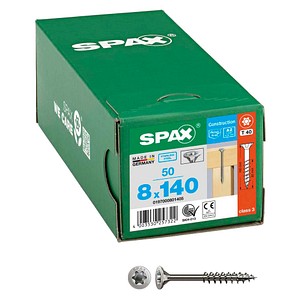 4003530257322 - Universalschrauben T40 Senkkopf Edelstahl A2 0197000801405 8 mm x 140 mm 4003530257322 50 Stück 4003530257322 - Universalschrauben T40 Senkkopf Edelstahl A2 0197000801405 8 mm x 140 mm 4003530257322 50 Stück