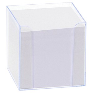 4001868099904 - Zettelbox 9907 3 LUXBOX 95x95x95cm transparent Kunststoff inkl 800 Notizzettel 4001868099904 folia 4001868099904 - Zettelbox 9907 3 LUXBOX 95x95x95cm transparent Kunststoff inkl 800 Notizzettel 4001868099904 folia