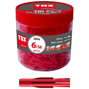 4049563025682 - TRI 636 010260031 Universaldübel Ø 60 mm x 360 mm 4049563025682 200 Stück 4049563025682 - TRI 636 010260031 Universaldübel Ø 60 mm x 360 mm 4049563025682 200 Stück