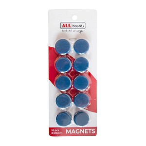 5902622411699 - Magnet blau Kunststoff Ø 20 x 06 cm 5902622411699 10 Stück