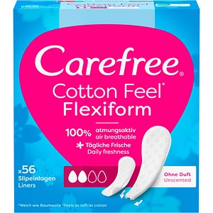3574661482194 - Slipeinlagen Cotton Feel Flexiform ohne Duft 3574661482194 56 Stück 3574661482194 - Slipeinlagen Cotton Feel Flexiform ohne Duft 3574661482194 56 Stück