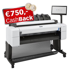 0193808346248 - Jetzt 250€ Cashback beim Kauf von Hardware und Tinte* HP DesignJet T2600 36 Zoll PostScript Multifunktionsdrucker