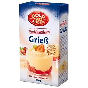 GOLDPUDER Weichweizen Grieß  500,0 g, 1 St.