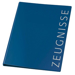 4000225020018 - Zeugnisringbuch 4144 250 blau A4 mit 10 Hüllen 4000225020018 Veloflex