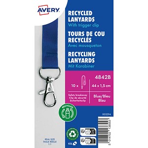 5014702138553 - Lanyard 4842B 15x440mm bl 10St 5014702138553 10 Stück 5014702138553 - Lanyard 4842B 15x440mm bl 10St 5014702138553 10 Stück