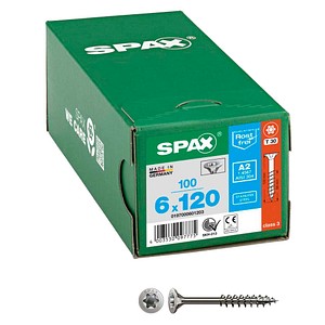 4003530097775 - Universalschrauben T30 Senkkopf Edelstahl A2 0197000601203 6 mm x 120 mm 4003530097775 100 Stück 4003530097775 - Universalschrauben T30 Senkkopf Edelstahl A2 0197000601203 6 mm x 120 mm 4003530097775 100 Stück