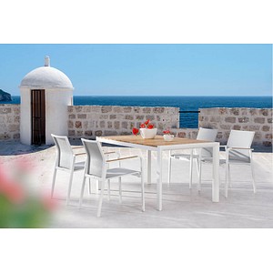 8719979476151 - Gartentisch Paros 46951670 160x90cm teak sand 8719979476151 BEST 8719979476151 - Gartentisch Paros 46951670 160x90cm teak sand 8719979476151 BEST