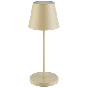 APS MERLE LED Akku-Tischleuchte sandfarben 2,0 W