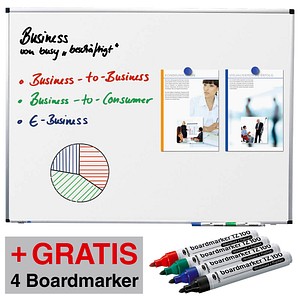 AKTION: Legamaster Whiteboard PREMIUM 90,0 x 60,0 cm spezialbeschichteter Stahl + GRATIS 4 Boardmarker TZ 100 farbsortiert AKTION: Legamaster Whiteboard PREMIUM 90,0 x 60,0 cm spezialbeschichteter Stahl + GRATIS 4 Boardmarker TZ 100 farbsortiert