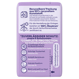 8700216179386 - Slipeinlagen discreet Normal 8700216179386 always 12 Stück 8700216179386 - Slipeinlagen discreet Normal 8700216179386 always 12 Stück