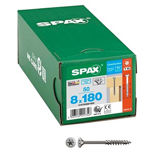 4003530257346 - Universalschrauben T40 Senkkopf Edelstahl A2 0197000801805 8 mm x 180 mm 4003530257346 50 Stück 4003530257346 - Universalschrauben T40 Senkkopf Edelstahl A2 0197000801805 8 mm x 180 mm 4003530257346 50 Stück