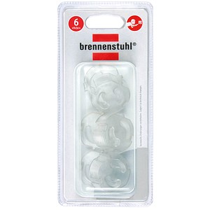 4007123590766 - Brennenstuhl - Brennerstuhl Berührungsschutz mit Steckdose transparenter Berührungsschutz für Steckdosen 6 Stück 4007123590766 - Brennenstuhl - Brennerstuhl Berührungsschutz mit Steckdose transparenter Berührungsschutz für Steckdosen 6 Stück