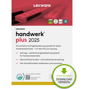 9783648179802 - LEXWARE handwerk plus 2025 Software Vollversion (Download-Link)