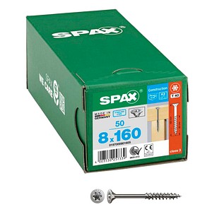 4003530257339 - Universalschrauben T40 Senkkopf Edelstahl A2 0197000801605 8 mm x 160 mm 4003530257339 50 Stück 4003530257339 - Universalschrauben T40 Senkkopf Edelstahl A2 0197000801605 8 mm x 160 mm 4003530257339 50 Stück
