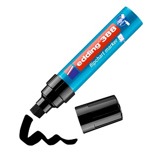 edding 388 Flipchart-Marker schwarz 4,0 - 12,0 mm, 1 St.