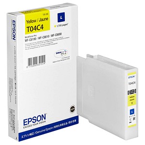 8715946726823 - T04C4 - L size - yellow - original - ink cartridge - Tintenpatrone Gelb 8715946726823 - T04C4 - L size - yellow - original - ink cartridge - Tintenpatrone Gelb