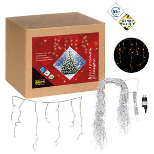 4064997312702 - Lichterkette 31270 Eiszapfen 400 LEDs Länge 103m warmweiß 4064997312702 Idena 4064997312702 - Lichterkette 31270 Eiszapfen 400 LEDs Länge 103m warmweiß 4064997312702 Idena