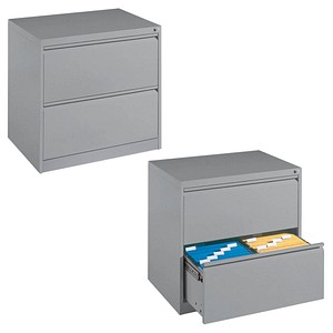 CP Hängeregistraturschrank silber 2 Schubladen CP Hängeregistraturschrank silber 2 Schubladen
