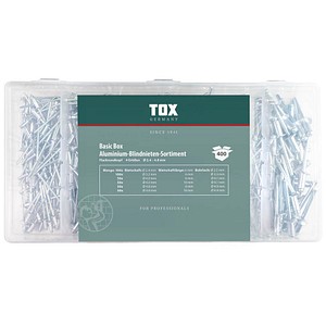 4049563050738 - Basic Box Blindnieten - Sortiment 400 tlg - TOX