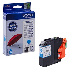 brother LC-225XLC cyan Tintenpatrone brother LC-225XLC cyan Tintenpatrone
