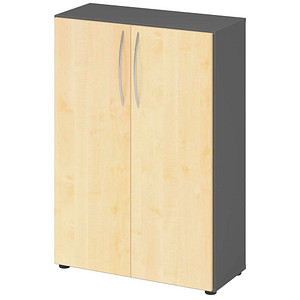 4032062305164 - Aktenschrank 4550 V4550G3BM grafit ahorn 2 Fachböden 800 x 346 x 1144 cm 4032062305164 Hammerbacher