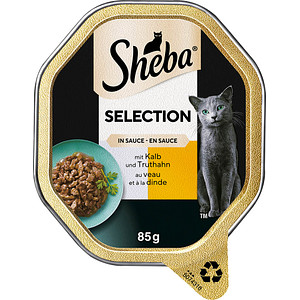 4008429164033 - Katzen-Nassfutter Selection in Sauce mit Kalb und Truthahn 22x 850 g