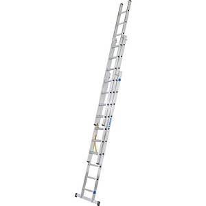 4003866448401 - Vielzweckleiter Skymaster DX silber 3x 10 Sprossen H 6650 cm