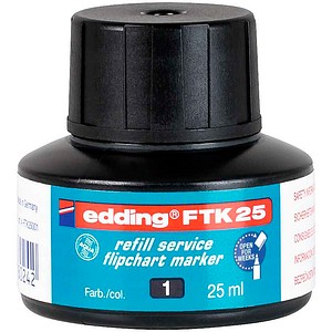 edding Nachfülltinte FTK 25 schwarz