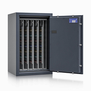 5901468350636 - Schlüsseltresor 15701112 safe4key 130kg grau mit Elektronikschloss Stahlblech 5901468350636 15701112