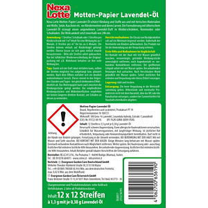 4062700636190 - Mottenschutz Mottenpapier Lavendel-Öl kann variieren 4062700636190 Nexa Lotte