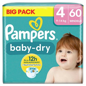 8700216334860 - Windeln baby-dry? BIG PACK Größe Gr4 (9-14 kg) für Babys und Kleinkinder (4-18 Monate) 8700216334860 70 Stück 8700216334860 - Windeln baby-dry? BIG PACK Größe Gr4 (9-14 kg) für Babys und Kleinkinder (4-18 Monate) 8700216334860 70 Stück