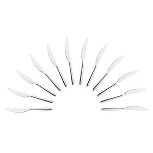 solex® Messer Ava silber, 12 St.