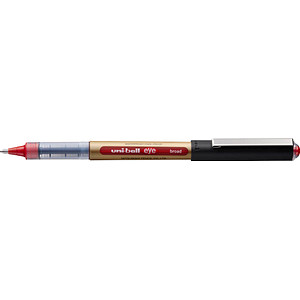 uni-ball eye broad Tintenroller gold 0,7 mm, Schreibfarbe: rot, 1 St.