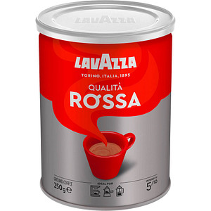 8000070036116 - Qualita Rossa Kaffee gemahlen Arabica- und Robustabohnen 2500 g 8000070036116 LAVAZZA 250 Gramm