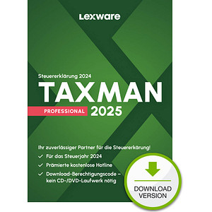 9783648180662 - LEXWARE TAXMAN 2025 (für das Steuerjahr 2024) Software Vollversion (PKC)