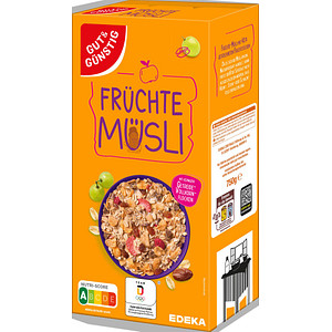 4311501719695 - Früchte Müsli 7500 g 4311501719695 GUT&GÜNSTIG 750 Gramm 4311501719695 - Früchte Müsli 7500 g 4311501719695 GUT&GÜNSTIG 750 Gramm