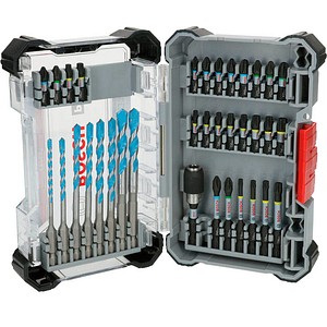 BOSCH PRO Impact Mixed Bohrer- und Bit-Set, 35-teilig