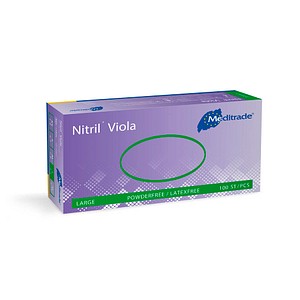 4250016440307 - unisex Einmalhandschuhe Nitril Viola lila Größe L 4250016440307 100 Stück 4250016440307 - unisex Einmalhandschuhe Nitril Viola lila Größe L 4250016440307 100 Stück