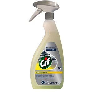 Cif Fettlöser 7517912 Professional, 750ml, Sprayflasche 7615400106752 Cif 750 Milliliter