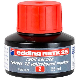 edding Nachfülltinte RBTK 25 rot