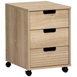 4027181124574 - Emmik Emmik Rollcontainer weiß-eiche 3 Auszüge 400 x 500 x 570 cm 4027181124574 MÖBELPARTNER 4027181124574 - Emmik Emmik Rollcontainer weiß-eiche 3 Auszüge 400 x 500 x 570 cm 4027181124574 MÖBELPARTNER