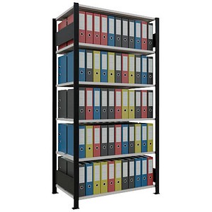 4004514237484 - Regal MULTIplus150 36043-S Grund 2000x1000x600mm MA sw lgr 4004514237484 SCHULTE